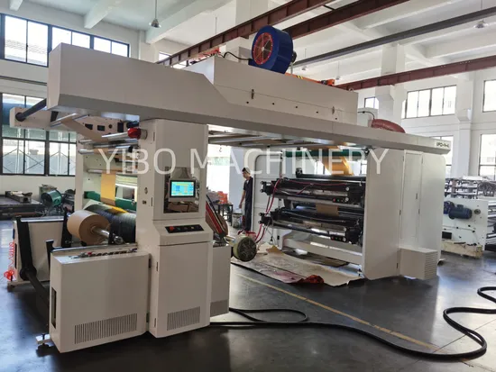 Niedriger Preis 4 Farben Papiertüte Flexodruckmaschine Flexodruckmaschine